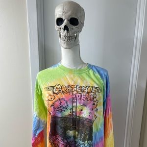 Dead Head Halloween Long Sleeve Shirt Grateful Dead Sz L